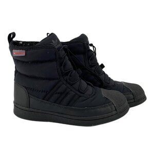 adidas Black Synthetic Winter Boots | Durable & Stylish